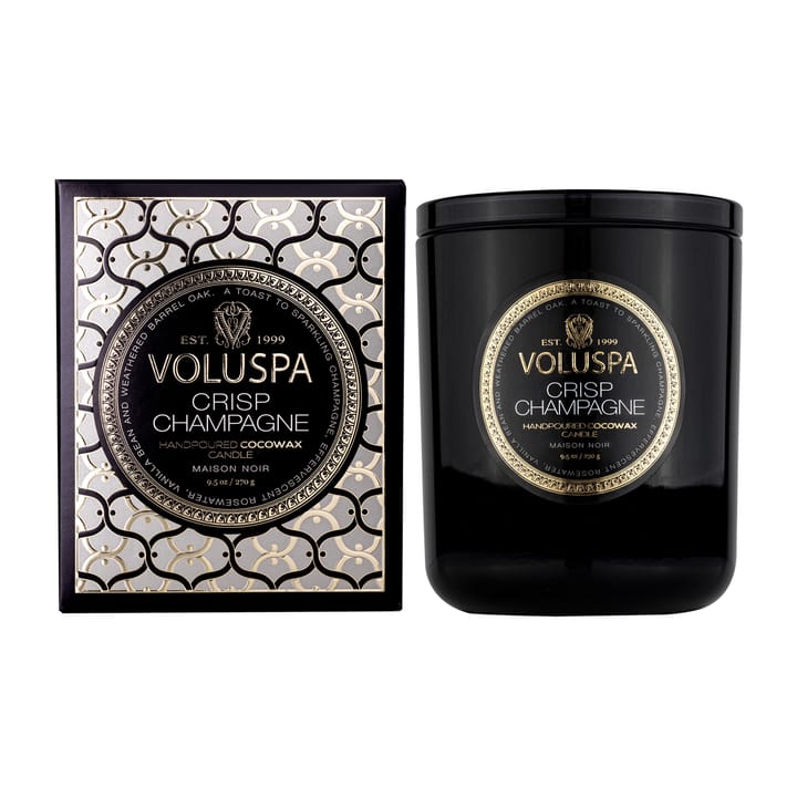 Vela perfumada Classic Maison Noir 60 horas - Crisp Champagne - Voluspa