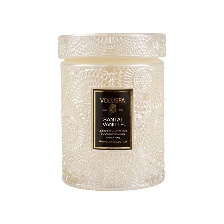Vela perfumada en bote de cristal Japonica 50 horas - Santal Vanille - Voluspa