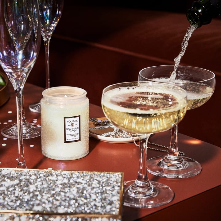 Vela perfumada en bote de cristal Japonica 50 horas, Sparkling Cuvée Voluspa