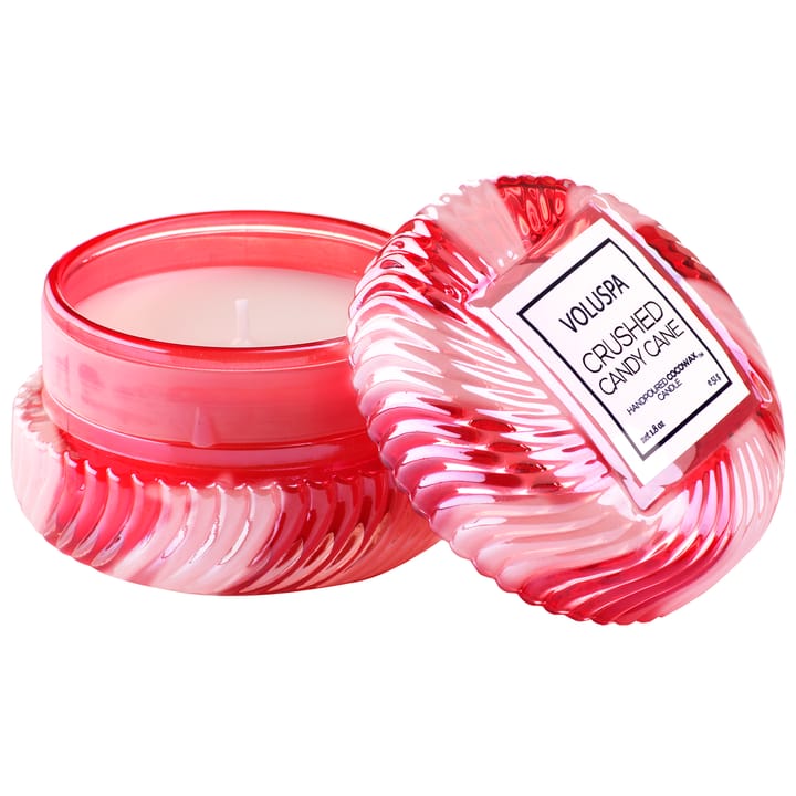 Vela perfumada Limited Edition Macaron 15 horas - Crushed Candy Cone - Voluspa