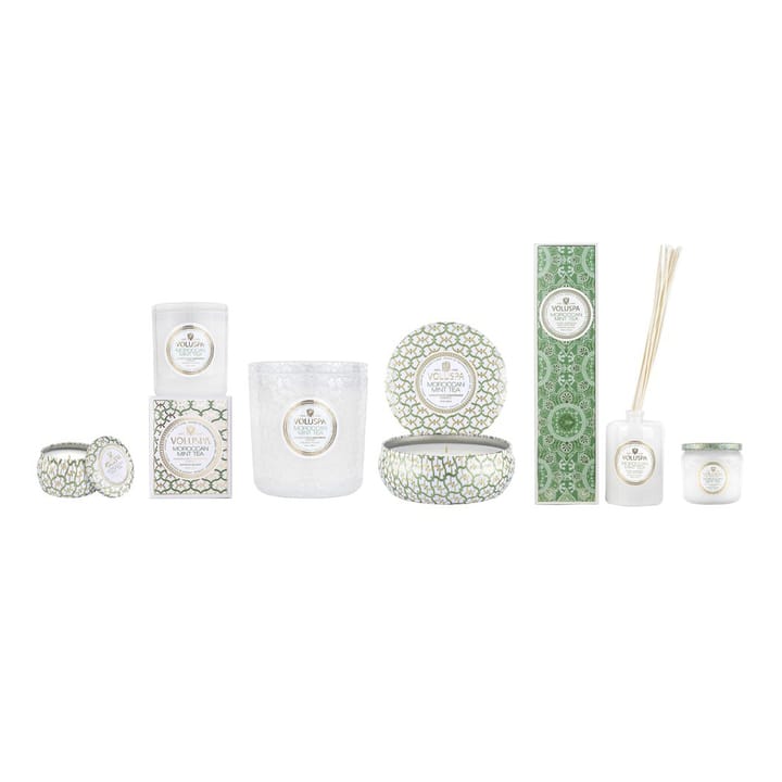 Vela perfumada Maison Blanc 3-wick Tin 40 horas, Moroccan Mint Tea Voluspa
