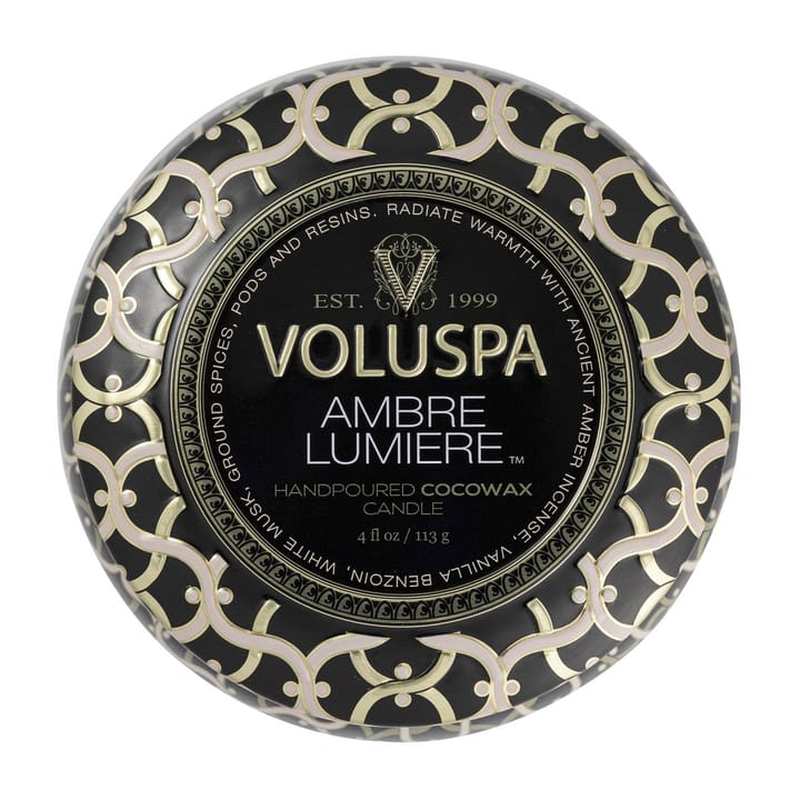 Vela perfumada Maison Noir Mini Tin 25 horas - Ambre Lumiere - Voluspa