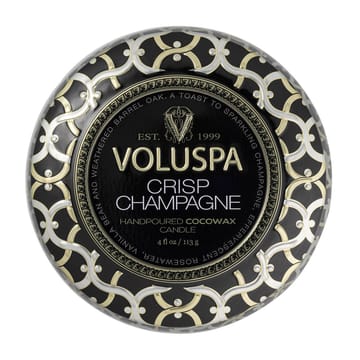 Vela perfumada Maison Noir Mini Tin 25 horas - Crisp Champagne - Voluspa