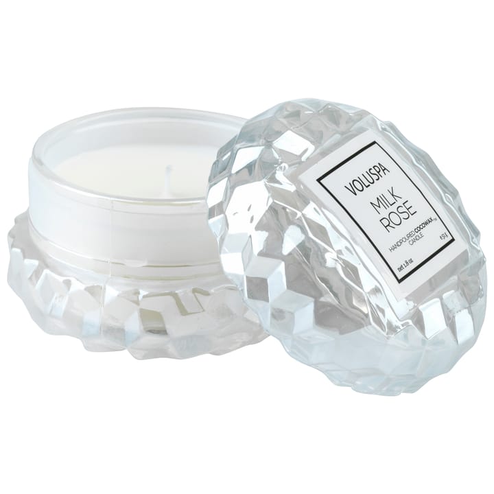 Vela perfumada Roses Macaron 15 horas, Milk Rose Voluspa
