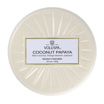 Vela perfumada Vermeil Mini Tin 25 horas - Coconut Papaya - Voluspa