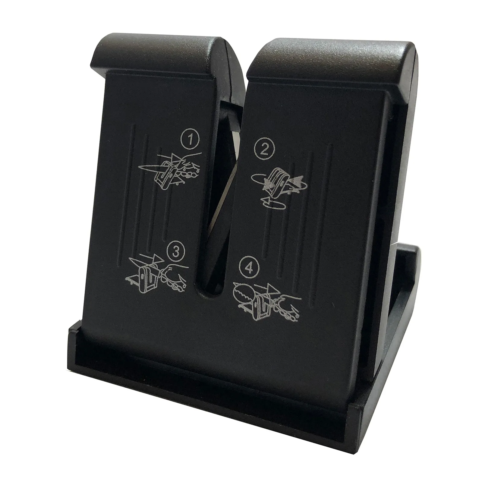 Afilador de cuchillos Vulkanus Pocket basic, negro Vulkanus