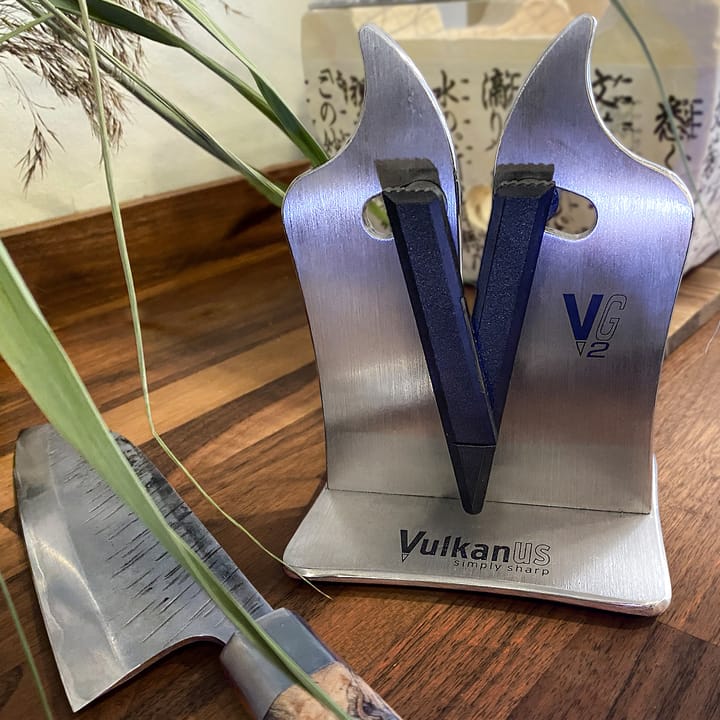 Afilador de cuchillos Vulkanus VG2 Professional, acero inoxidable Vulkanus