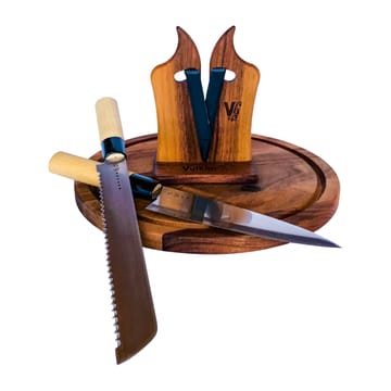 Afilador de cuchillos Vulkanus VG2 Wood - nogal - Vulkanus