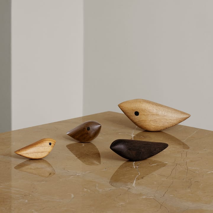 Adorno Twirling Bird L, Roble ahumado Warm Nordic