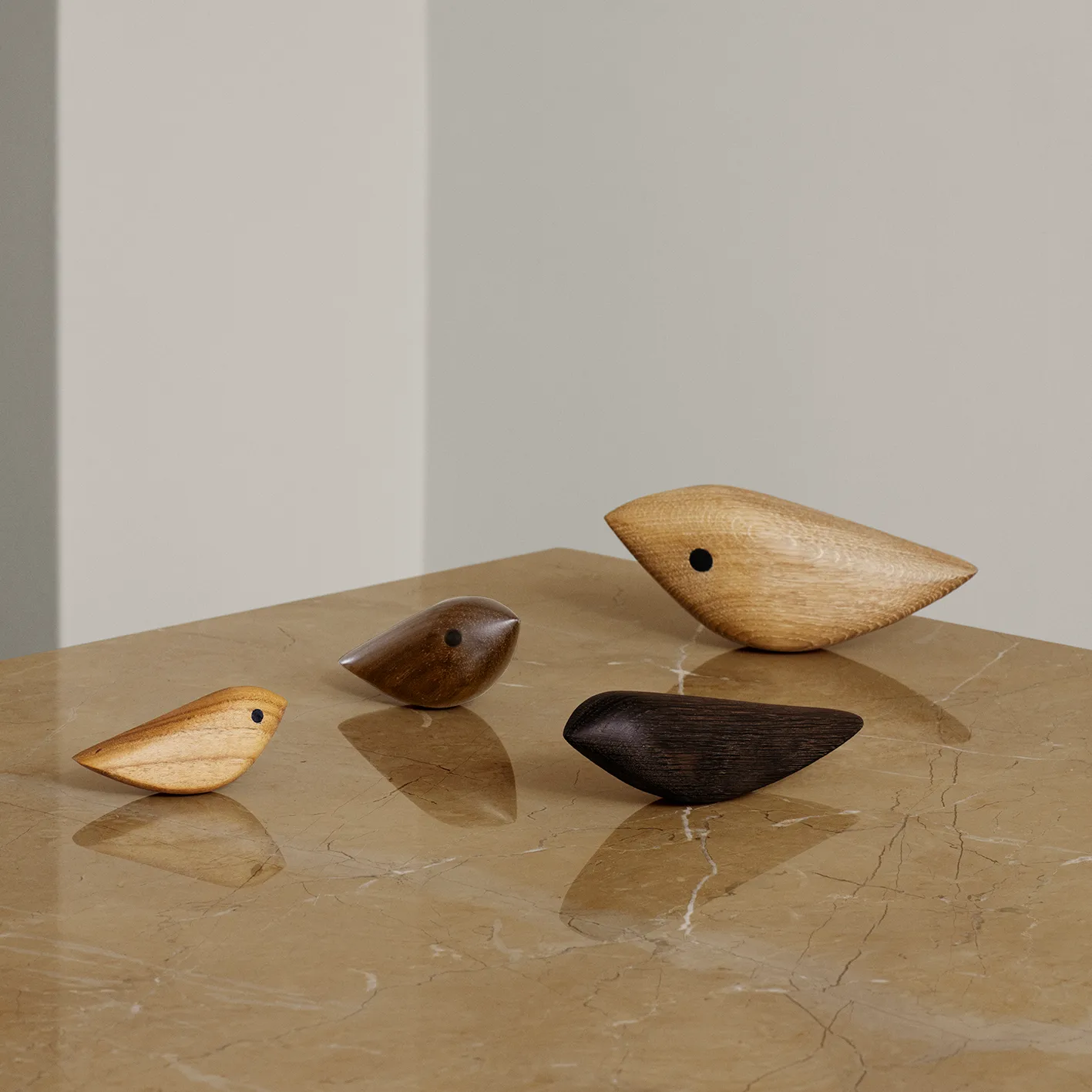 Adorno Twirling Bird XL, Roble Warm Nordic