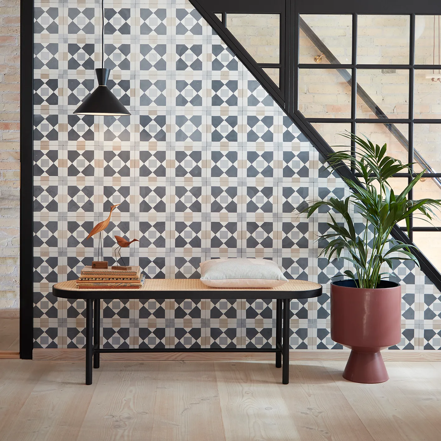 Banco Be My Guest 140 cm, Caña Warm Nordic