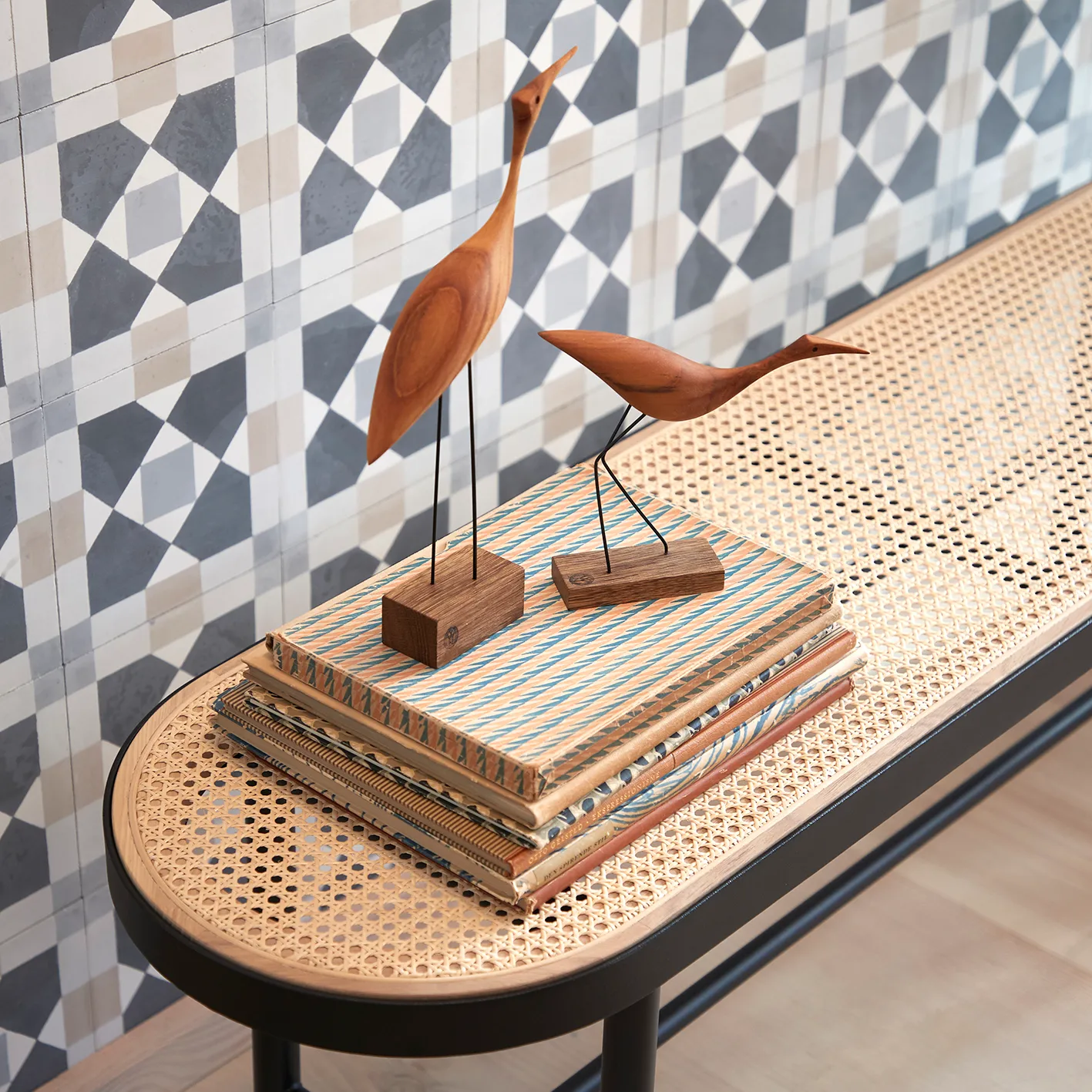 Banco Be My Guest 140 cm, Caña Warm Nordic