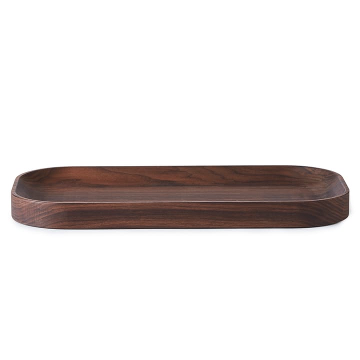 Bandeja ovalada Carved Wood - Nogal - Warm Nordic