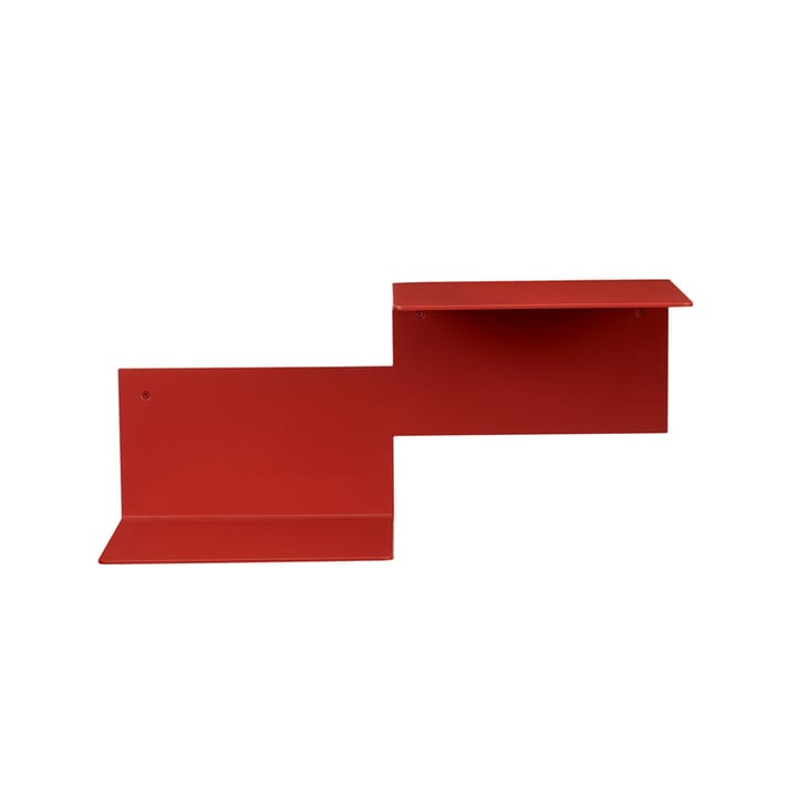 Estantería Repeat, Rusty red, derecha Warm Nordic