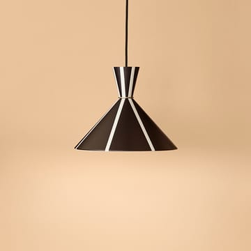 Lámpara colgante Bloom - Black noir/warm white, stripe - Warm Nordic
