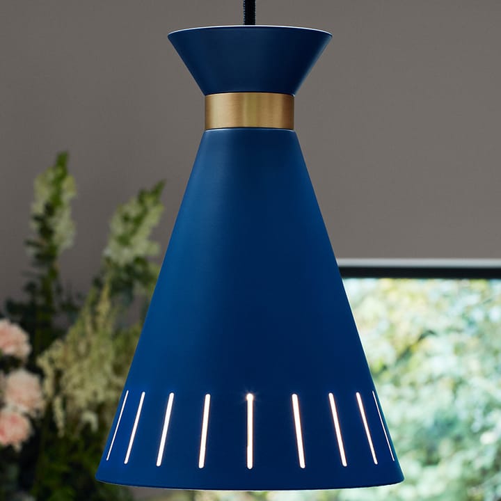 Lámpara colgante Cone - Azure blue - Warm Nordic