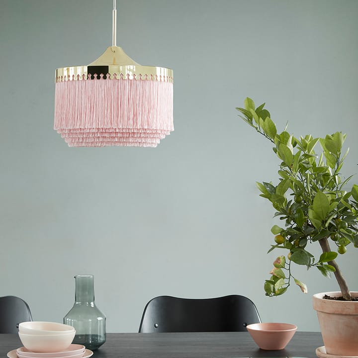 Lámpara colgante Fringe, Cream white, grande Warm Nordic