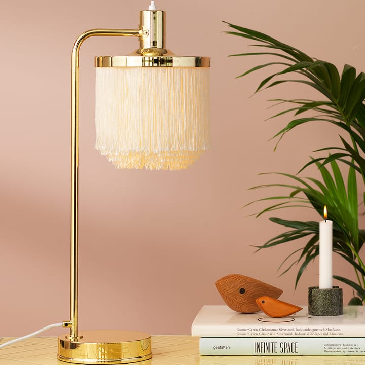 Lámpara de mesa Fringe, Cream white Warm Nordic