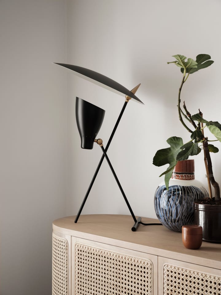 Lámpara de mesa Silhouette, Black noir Warm Nordic