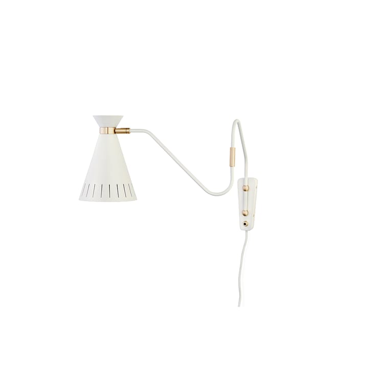 Lámpara de pared Cone - Warm white, detalles de latón - Warm Nordic
