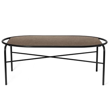 Mesa auxiliar ovalada Secant granito - Antique brown - Warm Nordic