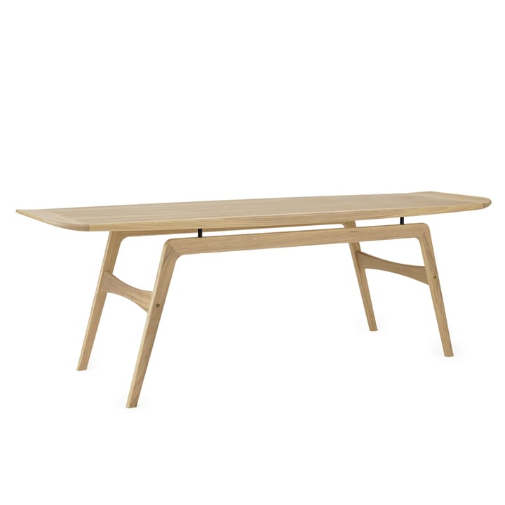 Mesa auxiliar Surfboard 152x52 cm, Roble Warm Nordic