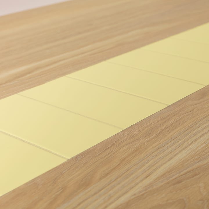 Mesa Be My Guest 220 cm, Roble aceitado blanco-amarillo Warm Nordic