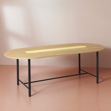 Mesa Be My Guest 220 cm - Roble aceitado blanco-amarillo - Warm Nordic