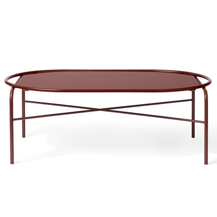 Mesa de centro ovalada Secant - Redish - Warm Nordic