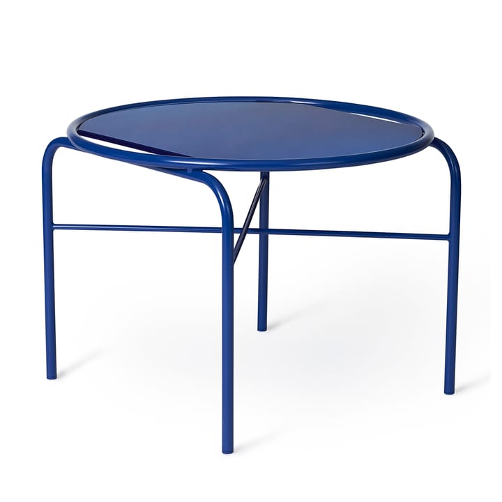 Mesa de centro Secant Ø60 cm, Cobalt blue Warm Nordic