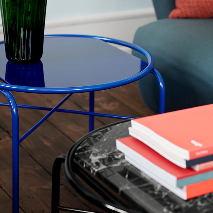 Mesa de centro Secant Ø60 cm, Cobalt blue Warm Nordic