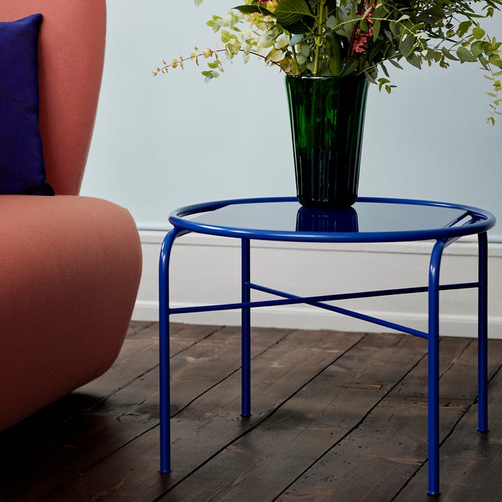 Mesa de centro Secant Ø60 cm, Cobalt blue Warm Nordic