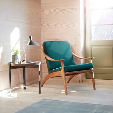 Mesa de centro Secant de mármol Ø60 cm - Black-gold - Warm Nordic