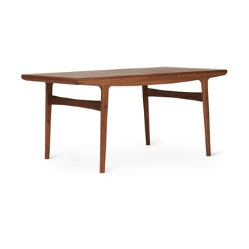 Mesa Evermore con 2 extensiones de 45 cm cada una - Teak oiled oak, 160 cm - Warm Nordic