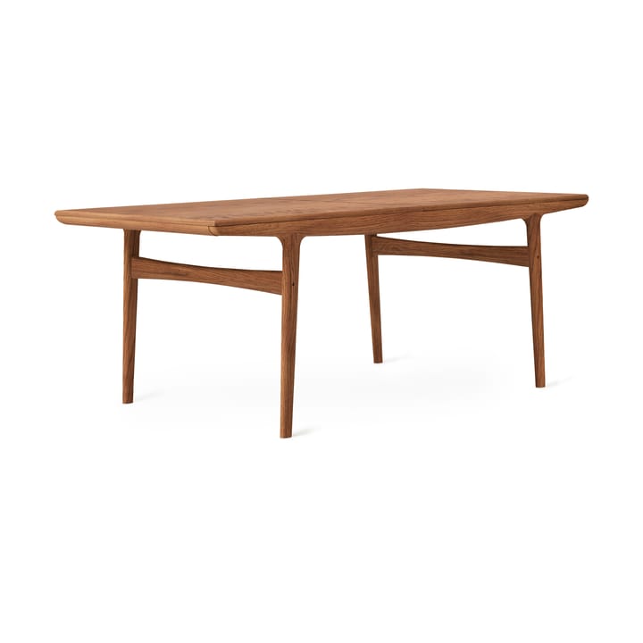 Mesa Evermore con 2 extensiones de 45 cm cada una, Teak oiled oak, 190 cm Warm Nordic