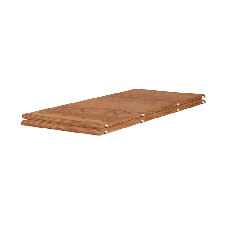 Mesa Evermore con 2 extensiones de 45 cm cada una, Teak oiled oak, 190 cm Warm Nordic