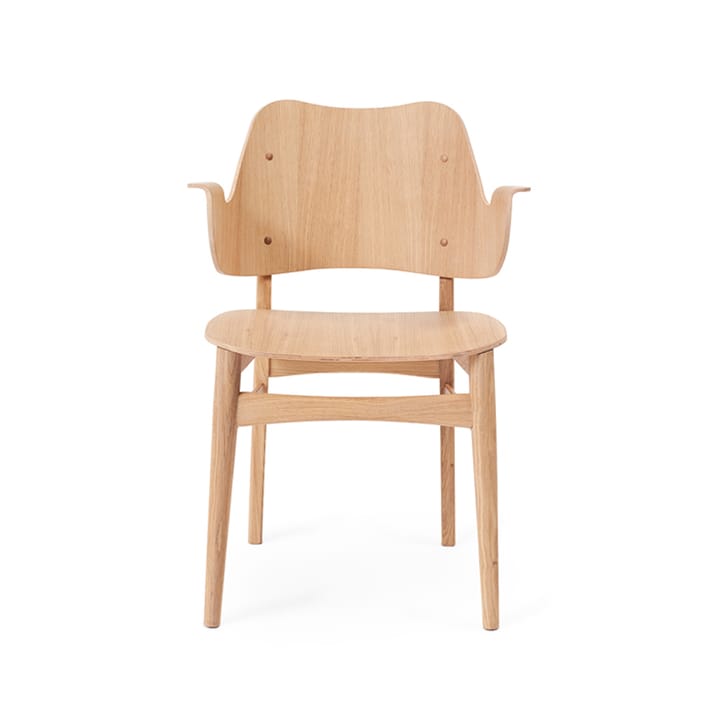 Silla Gesture - Roble aceitado blanco - Warm Nordic