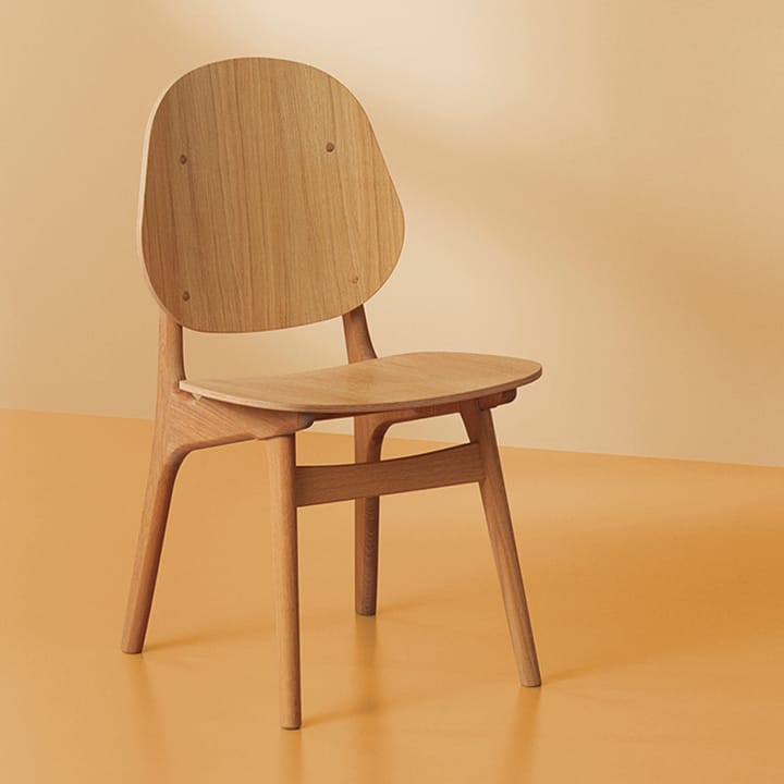 Silla Noble, Roble aceitado blanco Warm Nordic