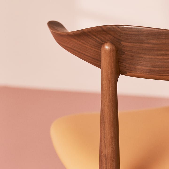Silla nogal Cow Horn , Soavé nature Warm Nordic