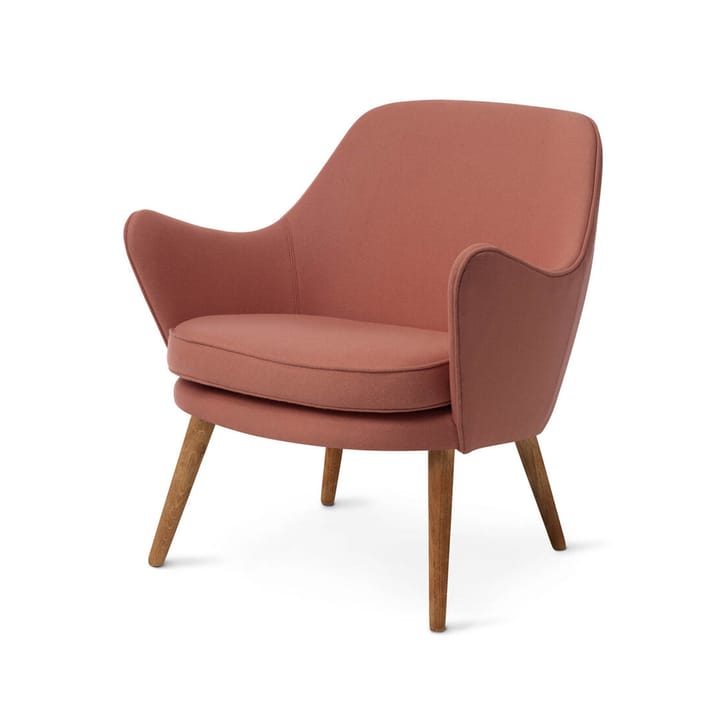 Sillón Dwell - Hero 511 blush-patas en roble ahumado - Warm Nordic