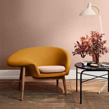 Sillón Fried Egg - Dark ochre-pale rose - Warm Nordic