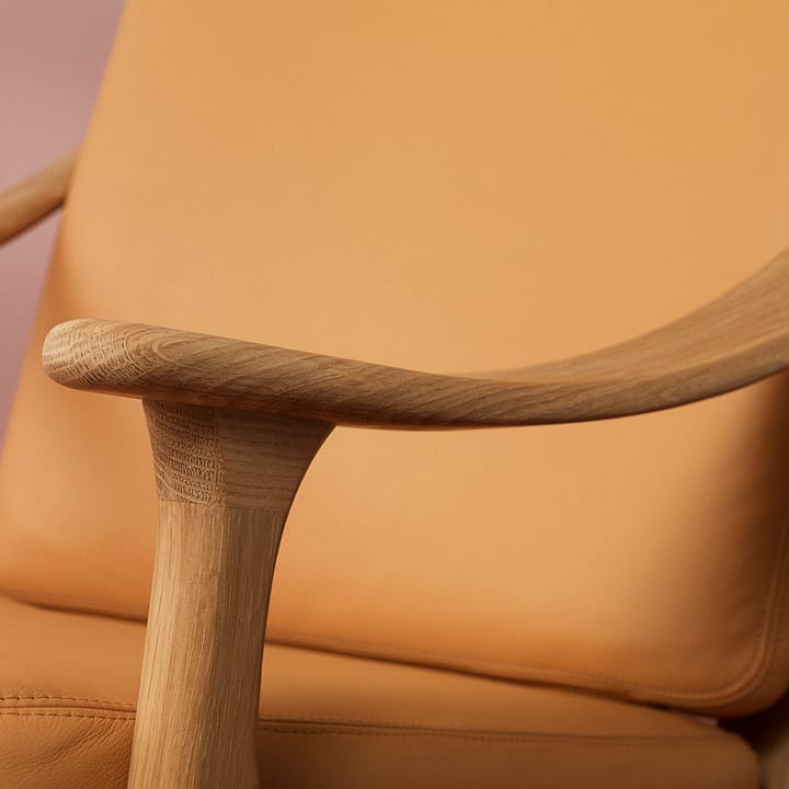 Sillón Lean Back Soavé roble aceitado blanco, Nature Warm Nordic