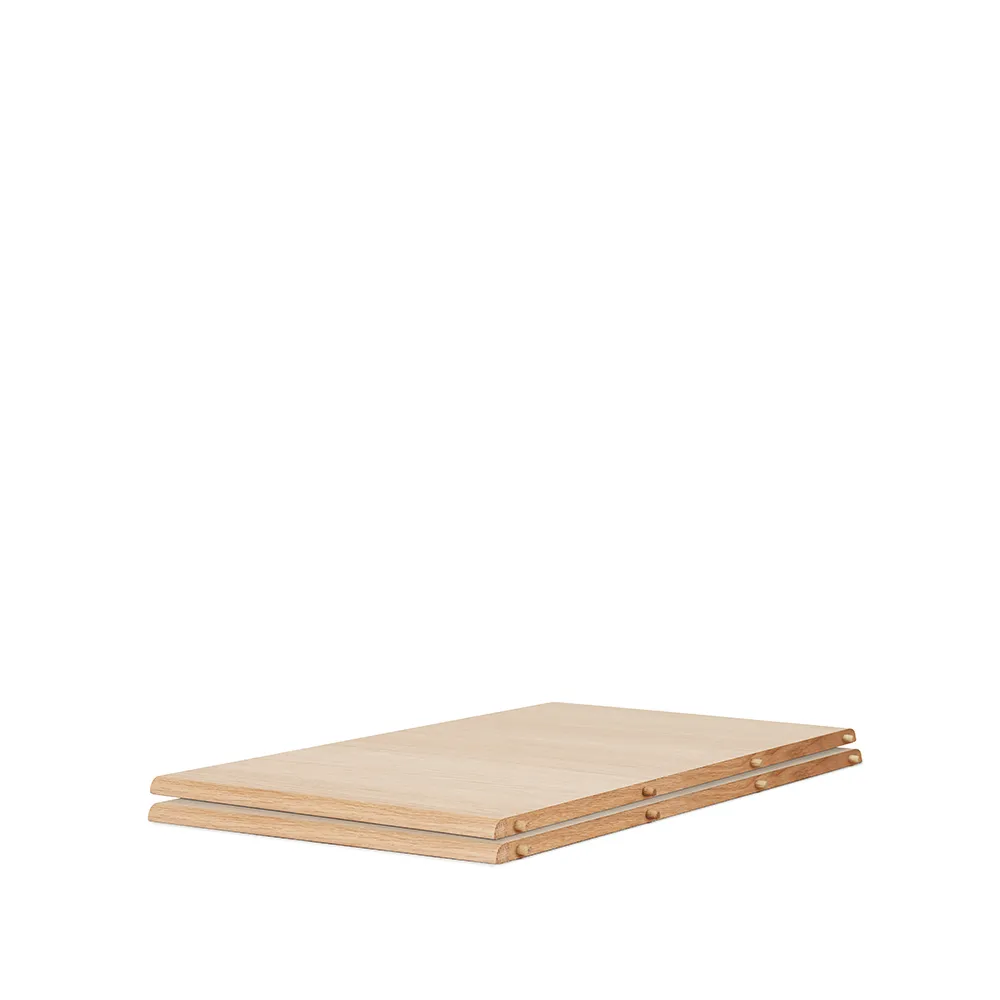 Tablero de extensión Evermore, Roble aceitado blanco, l160, 2 st Warm Nordic