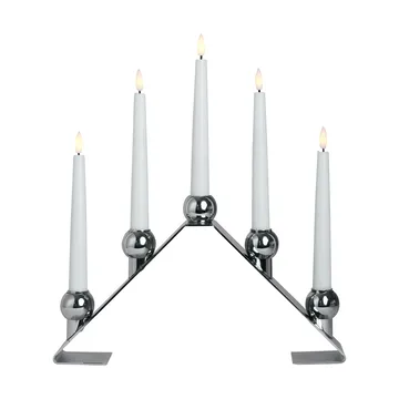 Candelabro de Adviento Luna - Chrome - Watt & Veke