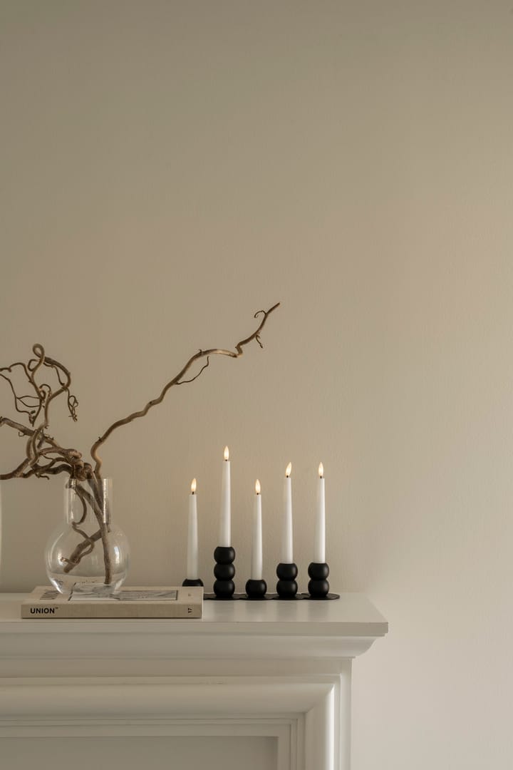 Candelabro Lykke combinable incl. 5 velas LED - Black - Watt & Veke