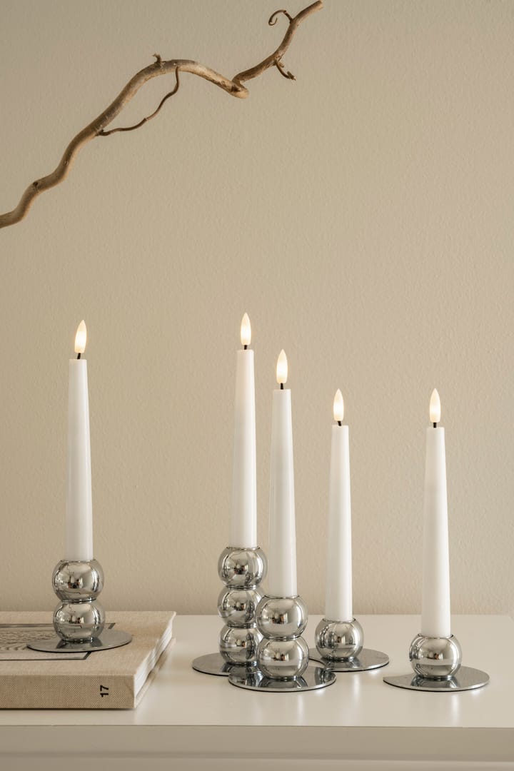 Candelabro Lykke combinable incl. 5 velas LED, Chrome Watt & Veke