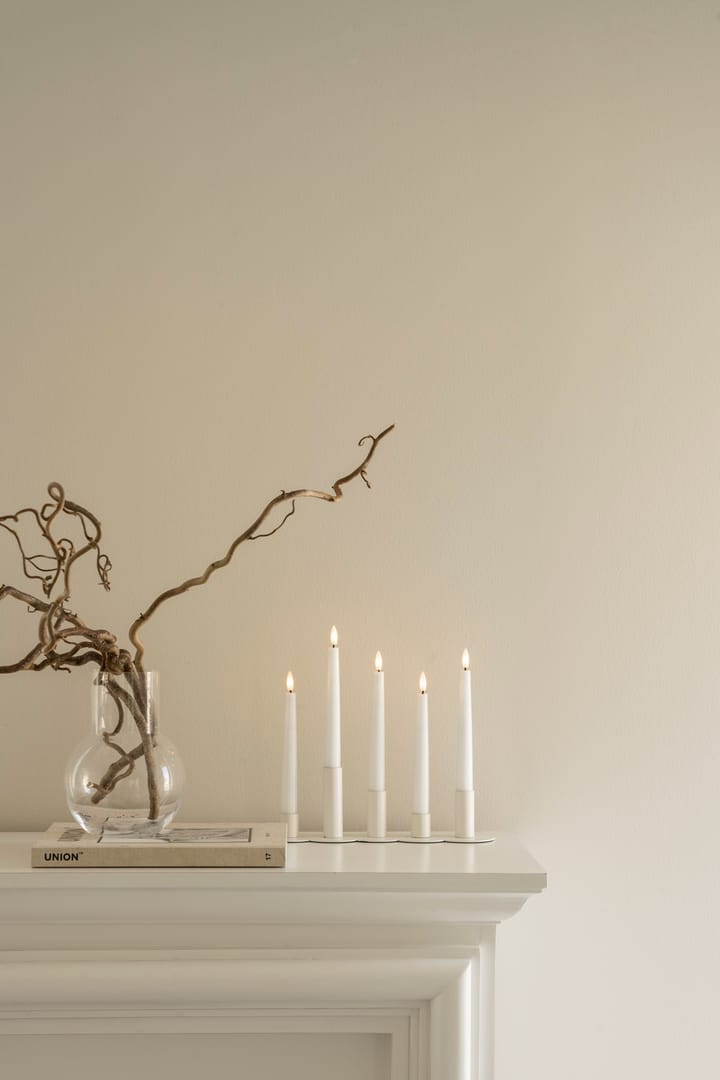 Candelabro Lykke combinable incl. 5 velas LED, White Watt & Veke