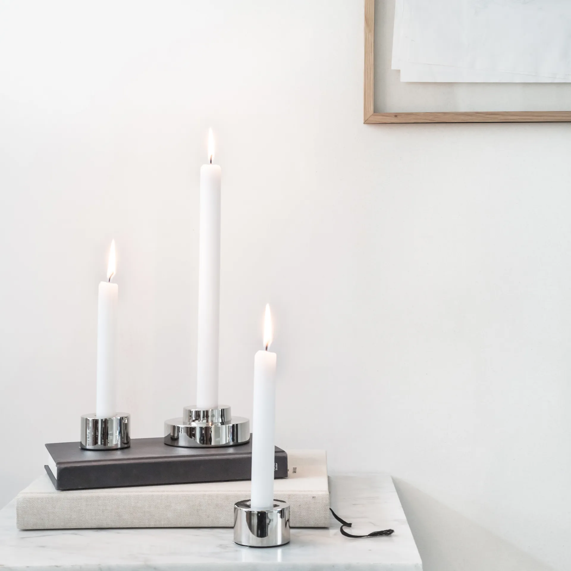 Candelabro REX Ø9 cm, cromo brillante Watt & Veke