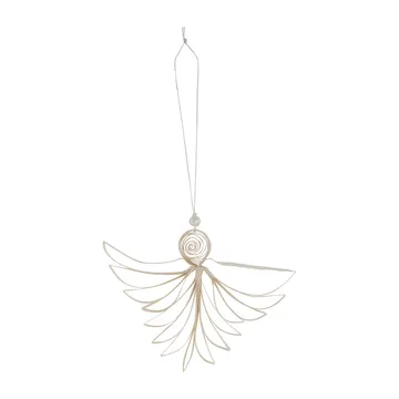 Colgante de navidad Angel Ø10 cm - Natural - Watt & Veke