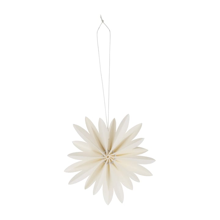Colgante de navidad Flower Ø10 cm - blanco - Watt & Veke